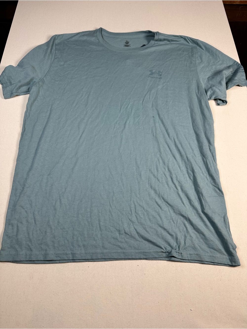 Under Armour Men's Light Blue Crew T-Shirt XL